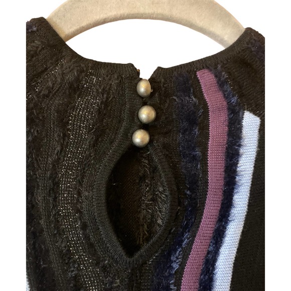 Marciano Sweater Dress Textured Vertical Stripes Size XS - Picture 3 of 4